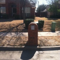 brick repair, masonry repair, mailbox repair, brick mailbox installation, plano tx