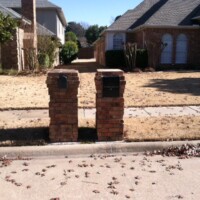 brick repair, masonry repair, mailbox repair, brick mailbox installation, plano tx