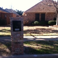 brick repair, masonry repair, mailbox repair, brick mailbox installation, plano tx